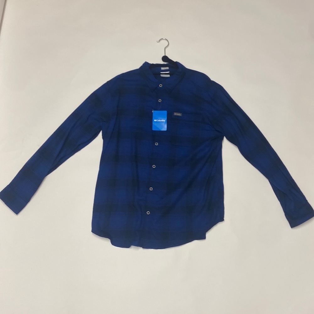 <2 for 25> Columbia Boulder Ridge flannel NWT size large
